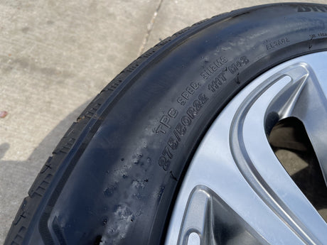 22" Lincoln Navigator BLACK LABEL OEM 10497 rims wheels BRIDGESTONE DISCOUNTED Texas Truck Tire