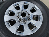 20" Ford F-250 King Ranch Lariat OEM 10100 rims wheels CHROME BRIDGESTONE Texas Truck Tire
