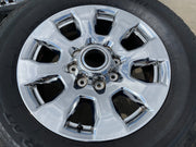 20" Ford F-250 King Ranch Lariat OEM 10100 rims wheels CHROME BRIDGESTONE Texas Truck Tire