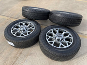 20" Ford F-250 F-350 OEM Lariat wheels rims 10292 tires BRIDGESTONE DUELER A/T Texas Truck Tire