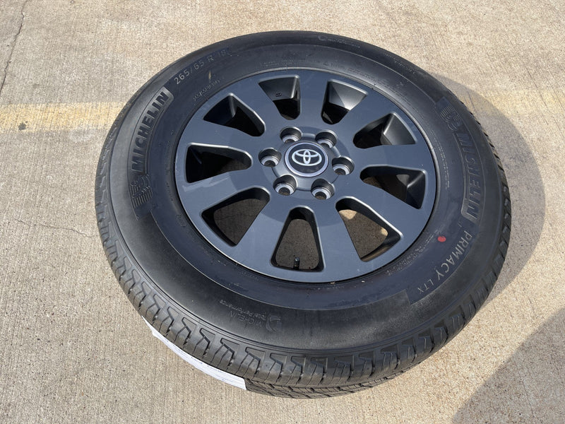 18" Toyota Land Cruiser OEM wheel rim 95952 75304 Tundra Sequoia 2025 2026 NEW Texas Truck Tire