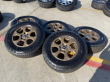 17" Ford Bronco HERITAGE wheels rims OEM 10384 10384 BRONZE 2023 2024 2025 NEW Texas Truck Tire