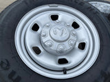 17" Ram 2500 3500 Laramie Power Wagon OEM 2497 wheels rims 2024 2025 2026 NEW Texas Truck Tire