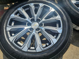 22" Chevy Tahoe Silverado Suburban OEM wheels rims 2025 2026 NEW MICHELIN Texas Truck Tire