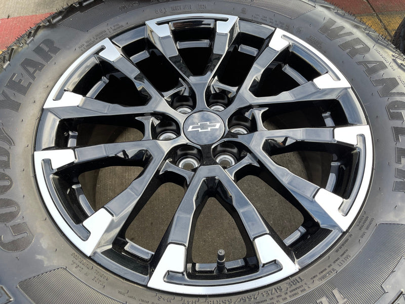18" Chevy Traverse Blazer Z71 GMC Acadia OEM 14154 wheels rims 2025 2026 Texas Truck Tire