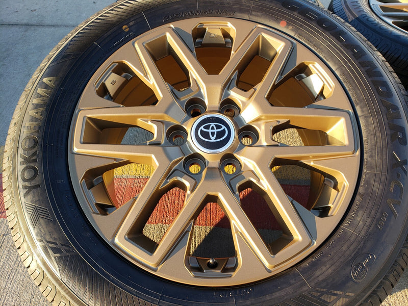 20" Toyota Tundra TRD OEM wheels rims BRONZE TSS 95295 Sequoia NEW Texas Truck Tire