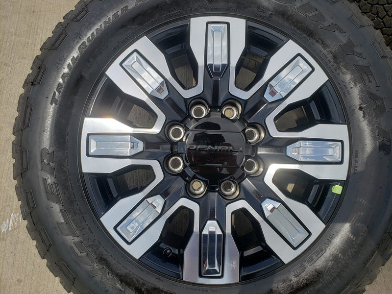 20" GMC Sierra 2500 3500 OEM wheels rims 5958 14138 Chevy Silverado tires Texas Truck Tire