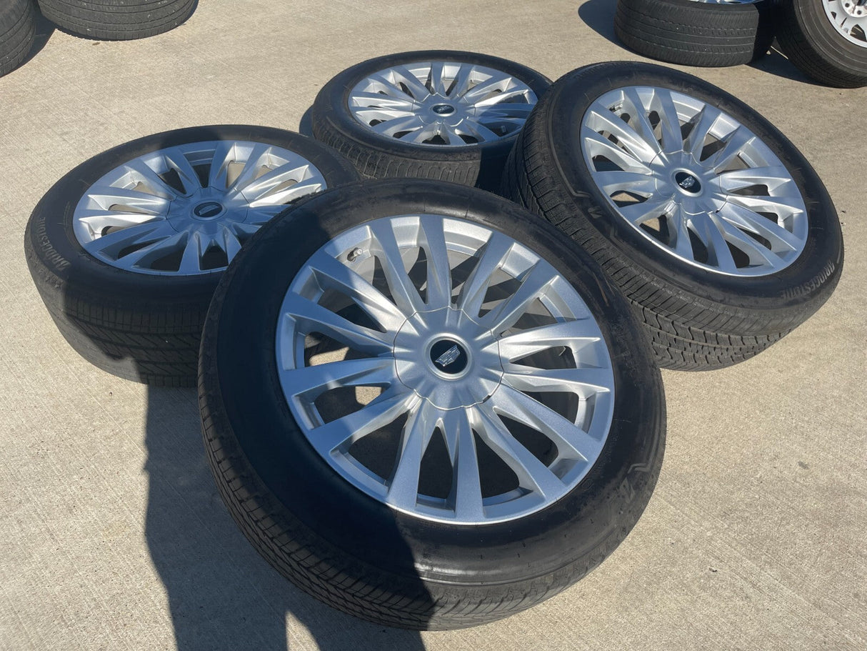 22" Cadillac Escalade Platinum OEM wheels rims 95026 tires Texas Truck Tire