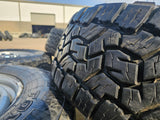 17" Ford F-250 F-350 OEM 3828 wheels rims tires 2022 2023 2024 2025 TOYO A/T3 Texas Truck Tire