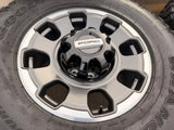 18" Ford F-250 F-350 OEM TREMOR rims wheels 10482 tires 35" DURATRAC A/T Texas Truck Tire