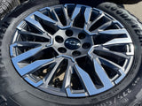 20" Chevy Silverado Z71 GMC Sierra Canyon OEM wheels rims 2025 2026 2027 NEW Texas Truck Tire