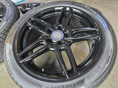 18" Mercedes CLA250 C E S Class OEM 85530 wheels rims tires NEW Texas Truck Tire