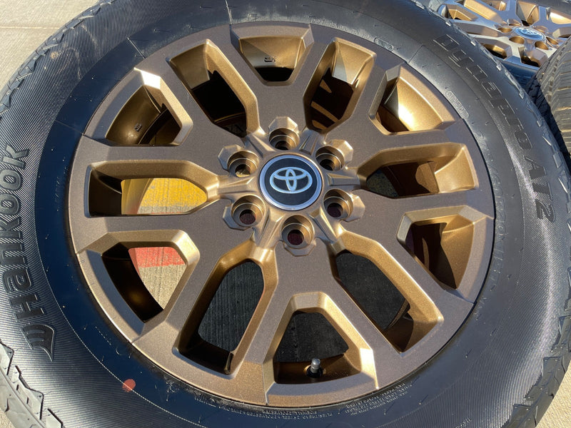 20" Toyota Tundra TSS TRD OEM wheels rims BRONZE 95359 Sequoia 75277 NEW Texas Truck Tire