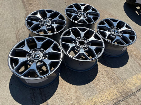 (4) 17" Ford Bronco wheels rims Ranger 95229 10387 2022 2023 2024 2025 NEW Texas Truck Tire