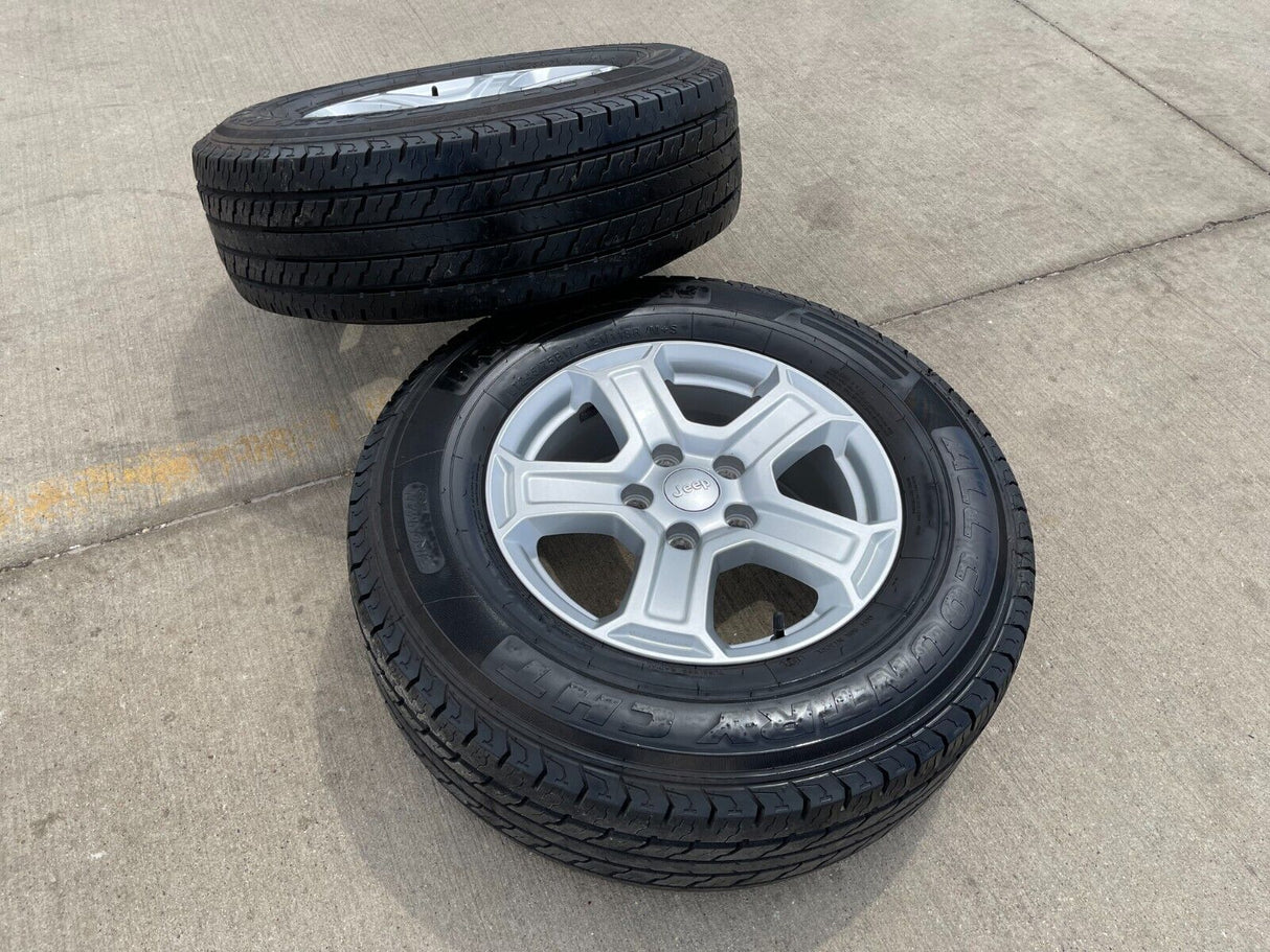 17" Jeep Wrangler Gladiator SPARE OEM 9216 wheel rim 2020 2021 2022 2023 2024 Texas Truck Tire