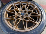 19" Ford Mustang GT Track Pack OEM 10600 10603 Bronze wheels rims 2026 2027 NEW Texas Truck Tire