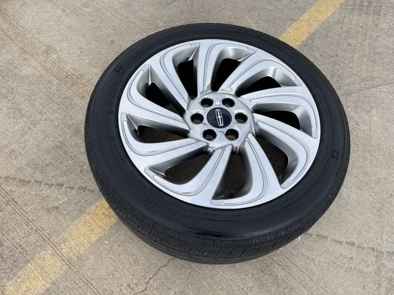 (1) 22" Lincoln Navigator BLACK LABEL OEM 10497 rim wheel 2022 2023 2024 GENERAL Texas Truck Tire