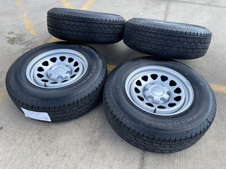 17" Chevy Silverado OEM wheels rims Tahoe Colorado 8130 GMC Canyon 2025 2026 NEW Texas Truck Tire