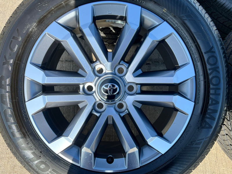20" Toyota 4Runner TRD OEM wheels rims Land Cruiser Tundra Sequoia 2025 2026 NEW Texas Truck Tire