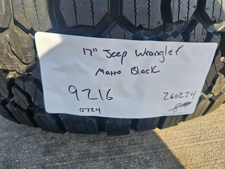 17" Jeep Wrangler Rubicon OEM wheels rims 9216 Gladiator KENDA KLEVER A/T2 NEW Texas Truck Tire
