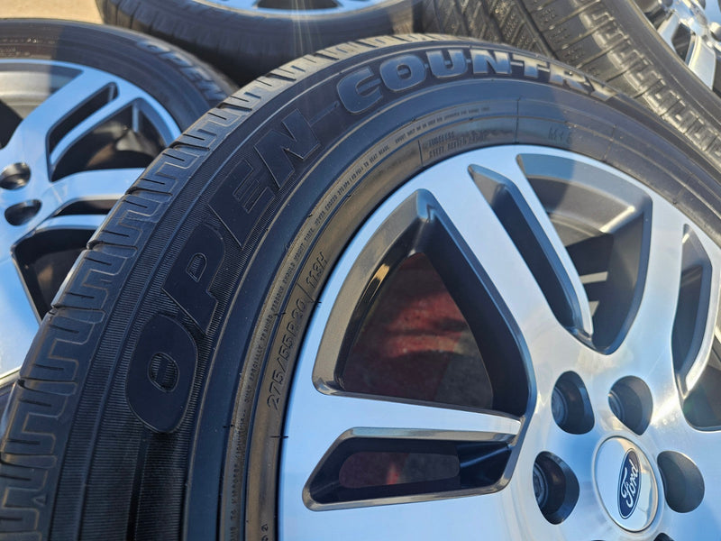 20" Ford Expedition F-150 OEM rims wheels 10441 95362 Limited 2023 2024 2025 Texas Truck Tire