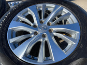 20" Infiniti QX56 QX80 OEM 73769 wheels rims Nissan Titan Armada tires Texas Truck Tire