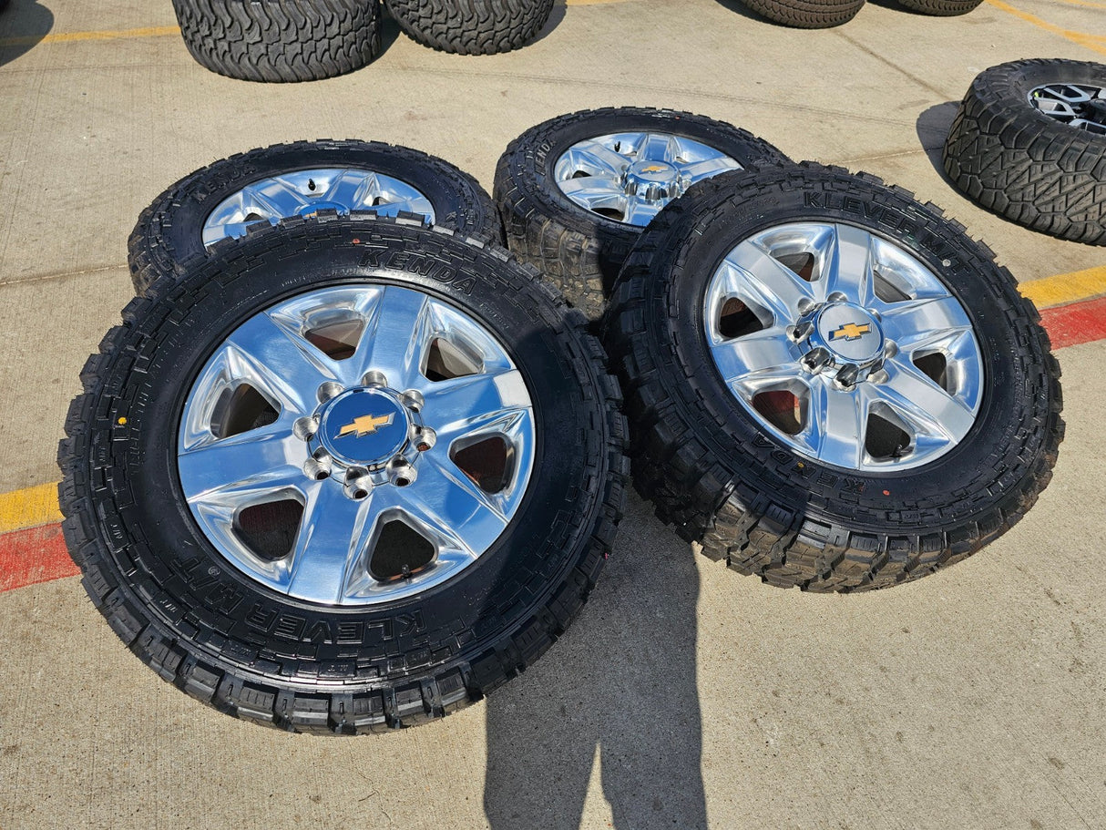 20" Chevy Silverado High Country 2500 3500 OEM 5962 wheels rims 2024 2025 NEW Texas Truck Tire
