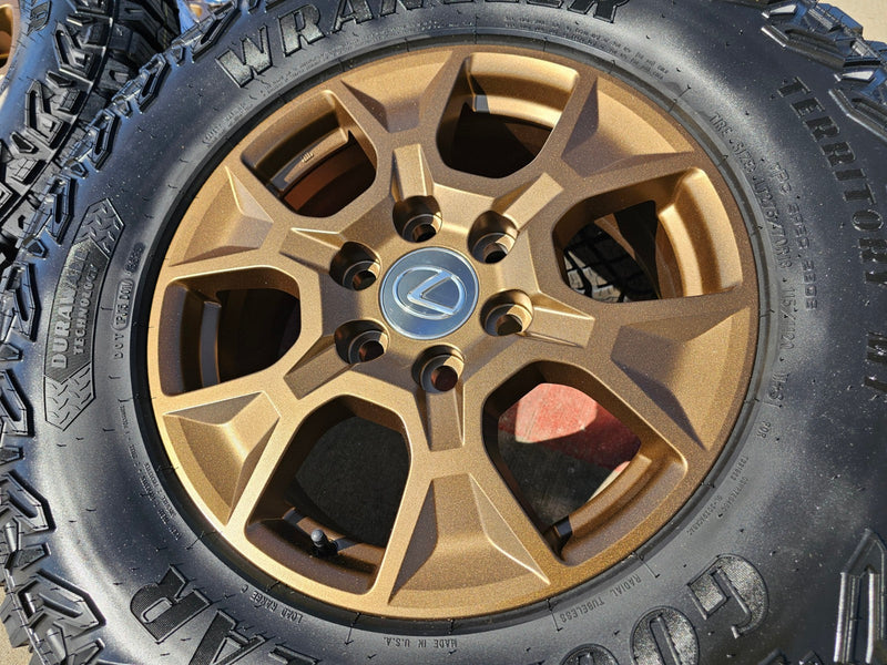 18" Lexus GX550 OEM 10544 wheels rims BRONZE Toyota Land Cruiser Tundra NEW Texas Truck Tire