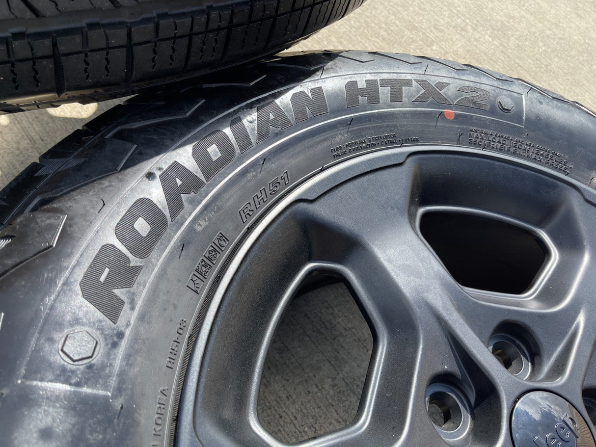 17" Jeep Wrangler Gladiator RUBICON OEM 9236 wheels rims tires NEXEN DISCOUNTED Texas Truck Tire