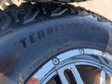 18x9 GEAR 737 wheels rims tires Ford F-150 Chevy RAM 1500 Tacoma 6x139 6x135 Texas Truck Tire