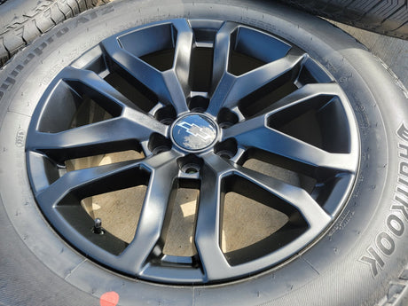 20" GMC Sierra Yukon AT4 Tahoe Silverado OEM 5924 wheels rims tires NEW Texas Truck Tire