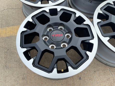 17" Toyota Tacoma 4Runner TRD OEM 10638 wheels rims 2024 2025 2026 NEW Texas Truck Tire