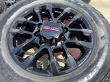 20" GMC AT4 Chevy Silverado Trail Boss 2500 OEM 94030 wheels rims 2025 2026 NEW Texas Truck Tire