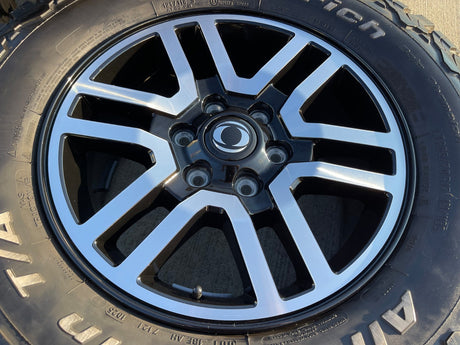 17" INEOS Grenadier OEM black wheels rims 8775 tires 2023 2024 2025 2026 NEW BFG Texas Truck Tire