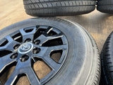17" Toyota Tacoma 4Runner TRD Black OEM 94254 10637 wheels rims 2025 2026 NEW Texas Truck Tire