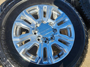 20" GMC Sierra Denali 2500 3500 OEM 5957 wheels rims tires 2023 2024 2025 2026 Texas Truck Tire