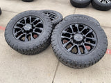 20" Chevy Silverado Trail Boss GMC AT4 2500 OEM 94030 wheels rims NIRTO 34" Texas Truck Tire