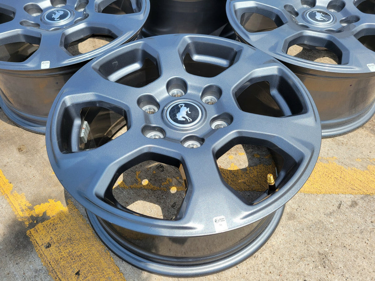 (4) 17" Ford Bronco wheels rims 10384 OEM NEW Ranger 2023 2024 2025 2026 NEW Texas Truck Tire