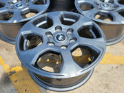 (4) 17" Ford Bronco wheels rims 10384 OEM NEW Ranger 2023 2024 2025 2026 NEW Texas Truck Tire
