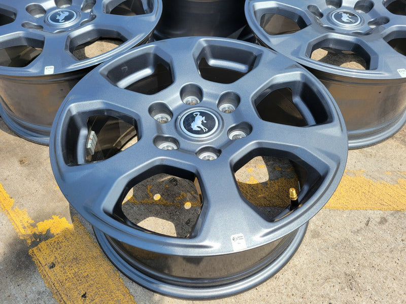 (4) 17" Ford Bronco wheels rims 10384 OEM NEW Ranger 2023 2024 2025 2026 NEW Texas Truck Tire