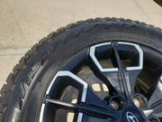 18" Hyundai Santa Cruz OEM wheels rims 95231 180411 Black 2024 2025 2026 A/T NEW Texas Truck Tire