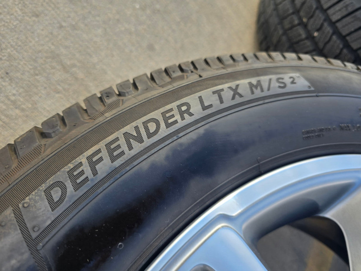 20" GMC Sierra Yukon DENALI OEM wheels rims 5699 5644 MICHELIN DEFENDER LTX M/S2 Texas Truck Tire