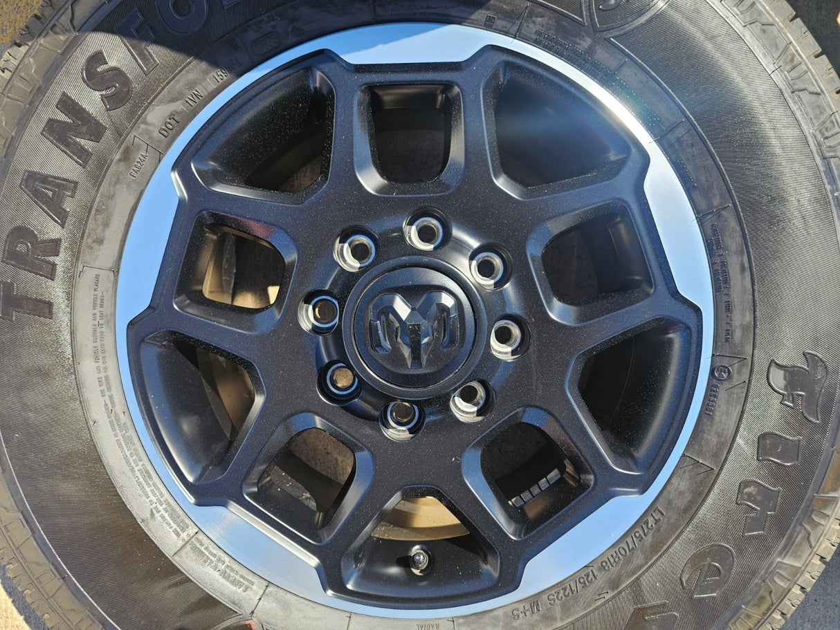 18" Dodge Ram 2500 3500 OEM 68629288 wheels rims FIRESTONE HT2 2025 2026 Texas Truck Tire