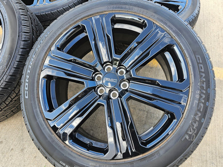 22" GMC Acadia OEM wheels rims Blazer Traverse Buick Enclave XT6 2025 2026 NEW Texas Truck Tire