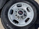 17" Chevy Silverado GMC Sierra 2500 3500 OEM 8095 wheels COOPER H/T3 Texas Truck Tire