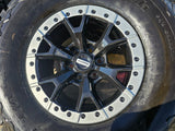 17" Ford F-150 Raptor R OEM Replica BEADLOCK 10460 rims wheels 35" tires BFG NEW Texas Truck Tire