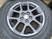 18" Jeep Gladiator Overland OEM wheels rims Wrangler 9241 tires BRIDGESTONE A/T Texas Truck Tire