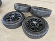 20" Ford F-250 F-350 OEM Lariat Platinum wheels rims 10486 tires 2024 2025 2026 Texas Truck Tire