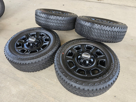 20" Ford F-250 F-350 OEM Lariat Platinum wheels rims 10486 tires 2024 2025 2026 Texas Truck Tire
