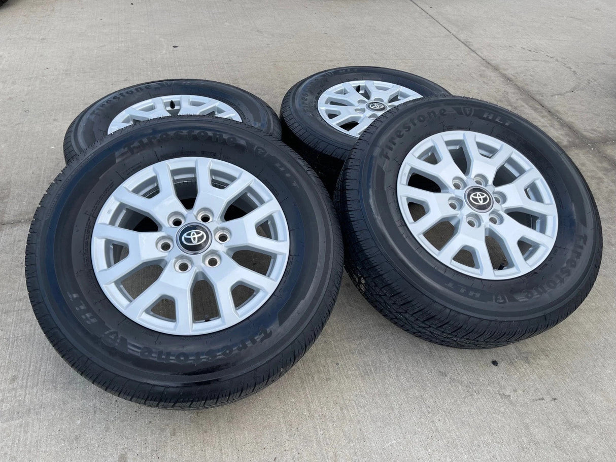 17" Toyota Tacoma 4Runner TRD OEM 10637 94254 wheels rims 2025 2026 FIRESTONE Texas Truck Tire